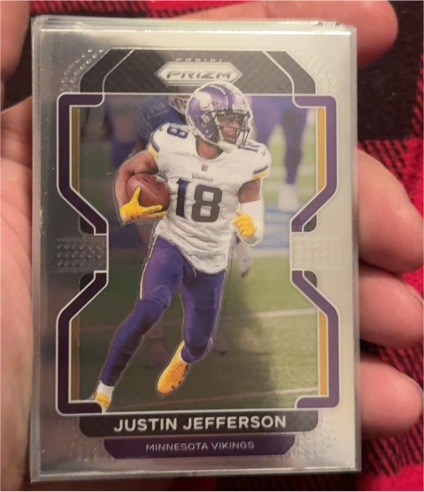 2021 Panini Prizm #125 Justin Jefferson — front