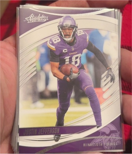 2025 Panini Absolute Football #5 Justin Jefferson — front