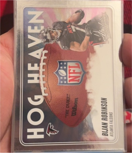 2025 Panini Absolute Hog Heaven #HH-BRN Bijan Robinson — front