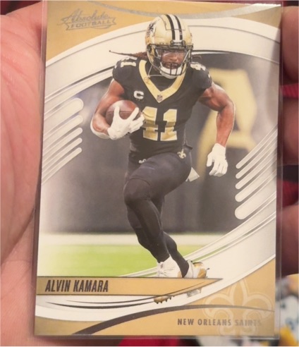 2025 Panini Absolute #36 Alvin Kamara — front