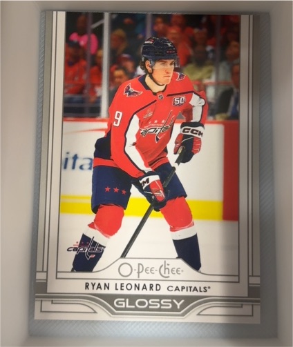 2025-26 Upper Deck #OG-11 Ryan Leonard O-Pee-Chee Glossy — front