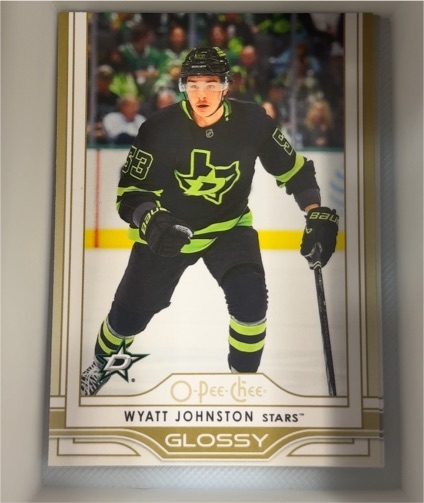 2025-26 Upper Deck O-Pee-Chee Glossy Gold #OG-24 Wyatt Johnston — front