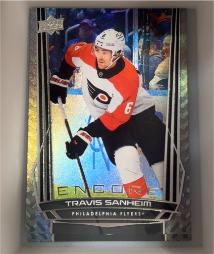 2025-26 Upper Deck Series 1 Encore #E-32 Travis Sanheim — front