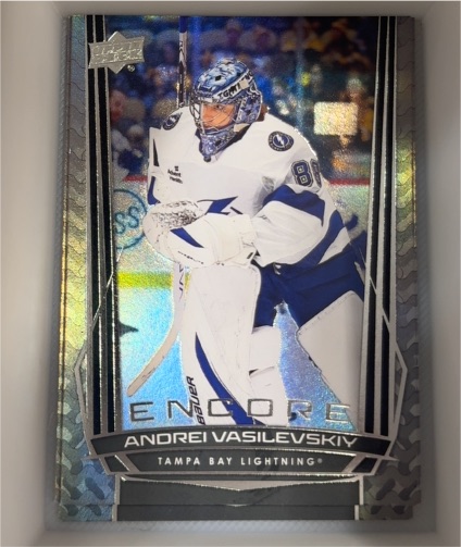 2025-26 Upper Deck Series 1 Encore #E-61 Andrei Vasilevskiy — front