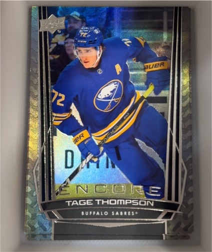 2025-26 Upper Deck Series 1 Encore #E-15 Tage Thompson — front