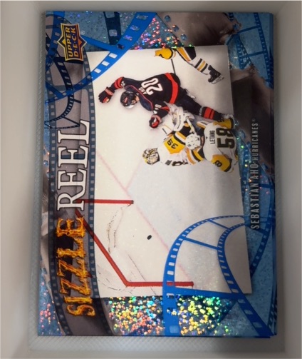 2025-26 Upper Deck Series 1 Sizzle Reel #SR-14 Sebastian Aho — front