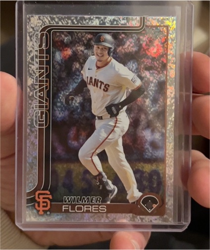 2025 Topps Update Series #US160 Wilmer Flores — front
