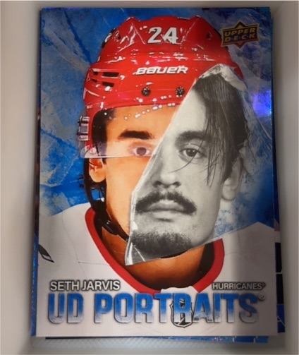 2025-26 Upper Deck #P-17 Seth Jarvis UD Portraits — front