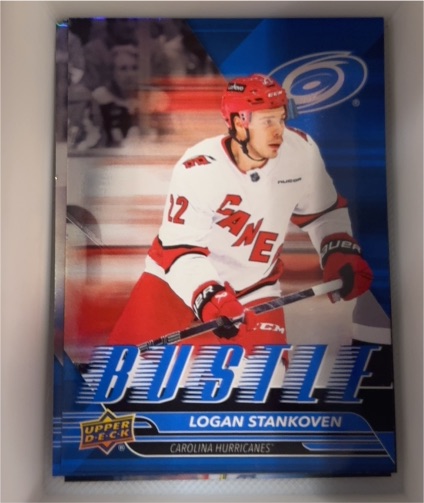 2025-26 Upper Deck Bustle #B-12 Logan Stankoven — front