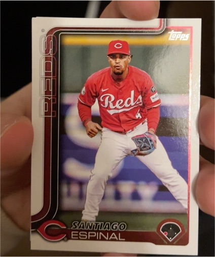2025 Topps Update #US150 Santiago Espinal — front