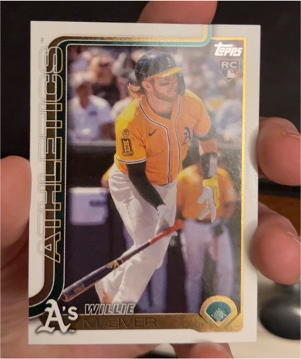 2025 Topps Update Series #US79 Willie MacIver (RC) — front