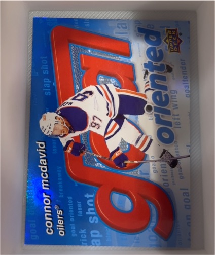 2025-26 Upper Deck Goal Oriented #GO-11 Connor McDavid — front