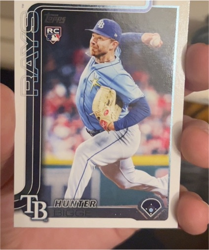 2025 Topps Update #US231 Hunter Bigge — front