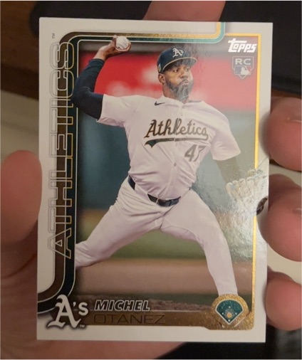 2025 Topps Update #US95 Michel Otañez — front