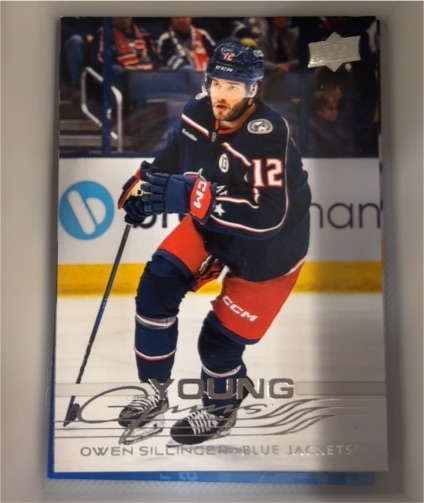 2025-26 Upper Deck Series 1 Young Guns #227 Owen Sillinger — front
