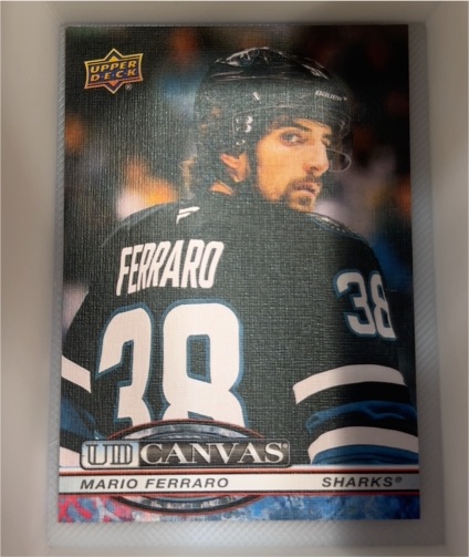 2025-26 Upper Deck Series 1 UD Canvas #C-71 Mario Ferraro — front