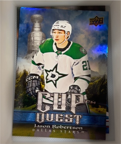 2025-26 Upper Deck Cup Quest #CQ-9 Jason Robertson — front