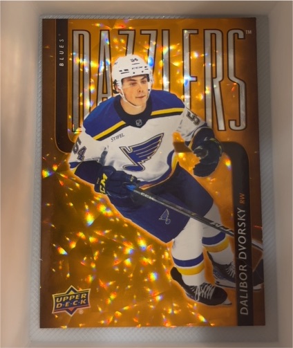 2025-26 Upper Deck Series 1 Dazzlers #DZ-7 Dalibor Dvorsky — front
