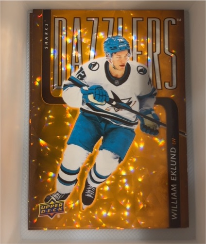 2025-26 Upper Deck Series 1 #DZ-27 William Eklund — front