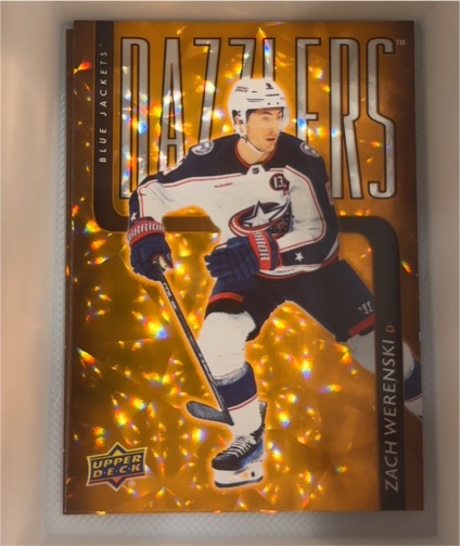 2025-26 Upper Deck Series 1 Dazzlers #DZ-12 Zach Werenski — front