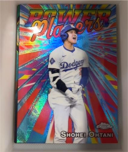 2025 Topps Chrome Power Players #PP-25 Shohei Ohtani — front