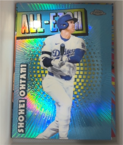 2025 Topps Chrome #CAE-1 Shohei Ohtani All-Etch — front