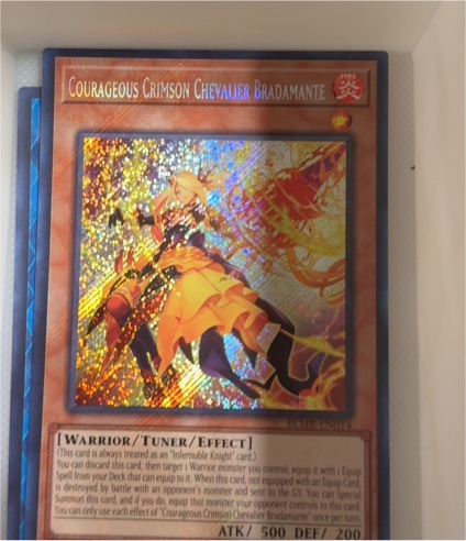 Yu-Gi-Oh! BP13-EN041 Courageous Crimson Chevalier Bradamante — front