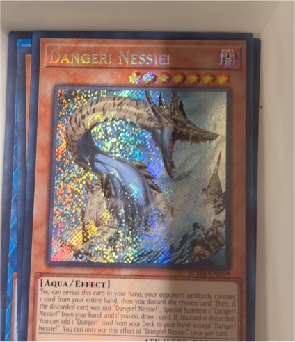2021 Yu-Gi-Oh! Battles of Legend: Monstrous Revenge #BLMR-EN059 Danger! Nessie! — front