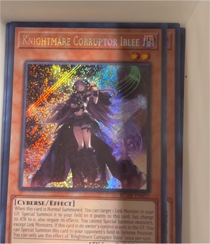 2019 Yu-Gi-Oh! MP19-EN011 Knightmare Corruptor Iblee — front