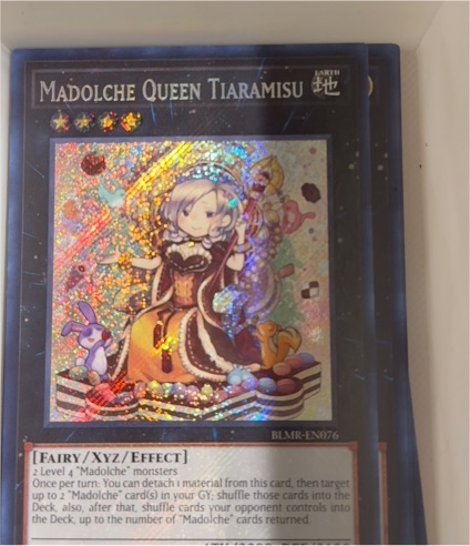 2023 Yugioh BLMR-EN076 Madolche Queen Tiaramisu — front