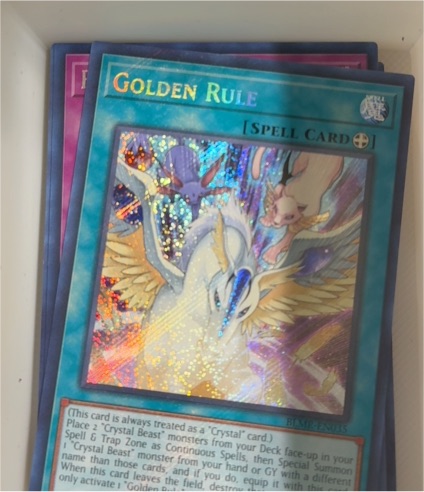 2013 Yu-Gi-Oh! DAMA-EN035 Golden Rule — front