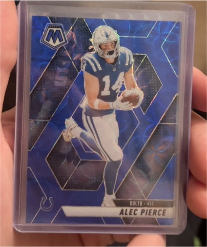 2025 Panini Mosaic #76 Alec Pierce — front