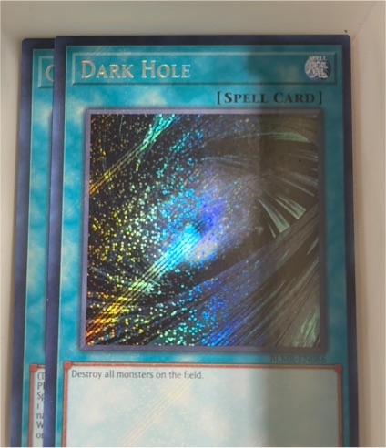Yu-Gi-Oh! LOB-EN046 Dark Hole — front