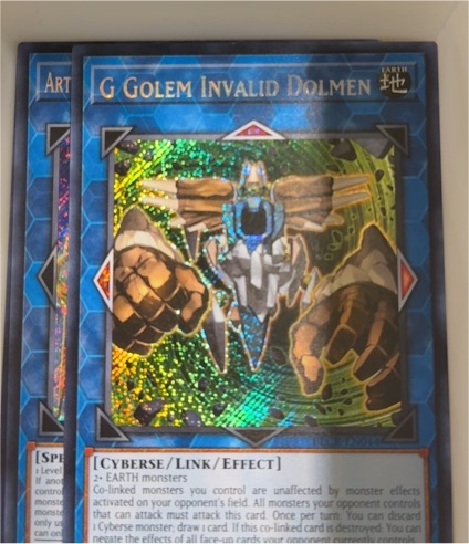 Yu-Gi-Oh! Battles of Legend: Crystal Revenge #BLCR-EN044 G Golem Invalid Dolmen — front