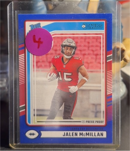 2024 Donruss #388 Jalen McMillan — front