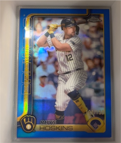 2025 Topps Chrome #98 Rhys Hoskins — front