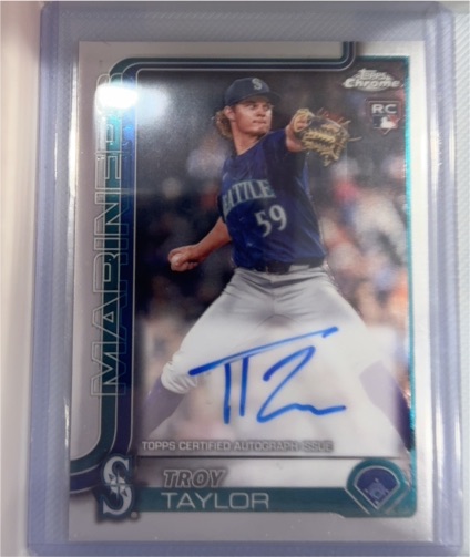 2025 Topps Chrome #RA-TTA Troy Taylor — front