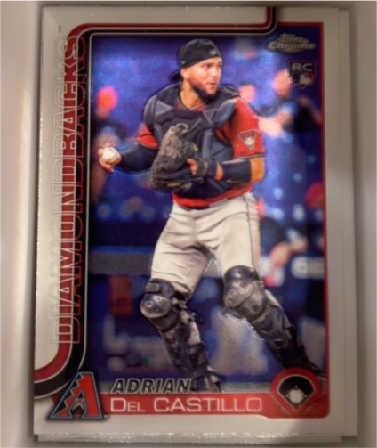 2025 Topps Chrome #240 Adrian Del Castillo — front