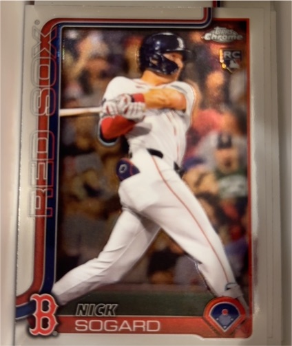2025 Topps Chrome #123 Nick Sogard — front