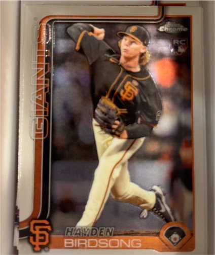 2025 Topps Chrome #138 Hayden Birdsong — front