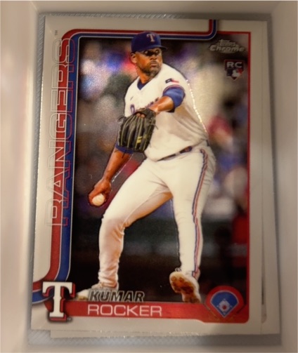 2025 Topps Chrome #73 Kumar Rocker — front