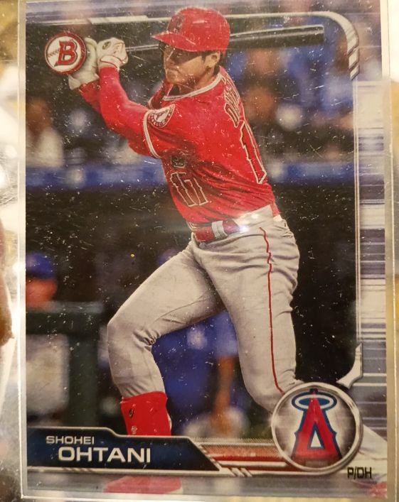 2019 Bowman #34 Shohei Ohtani — front