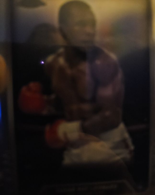 Muhammad Ali Boxing Card — front