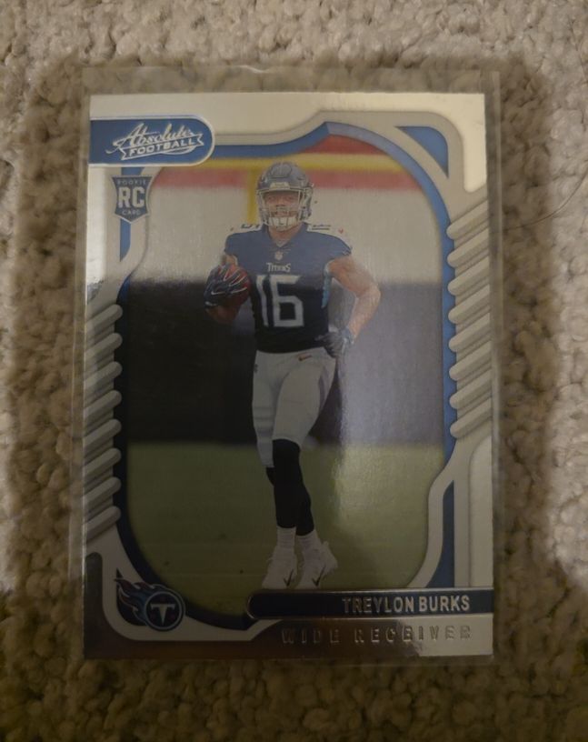 2022 Panini Absolute Football Base Rookie RC #112 Treylon Burks — front