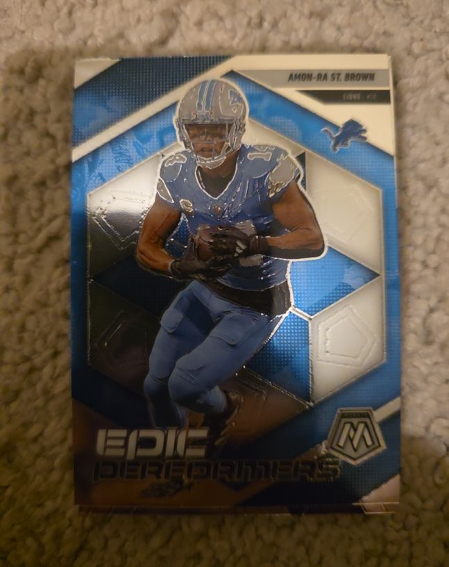 2025 Panini Mosaic #5 Amon-Ra St. Brown — front