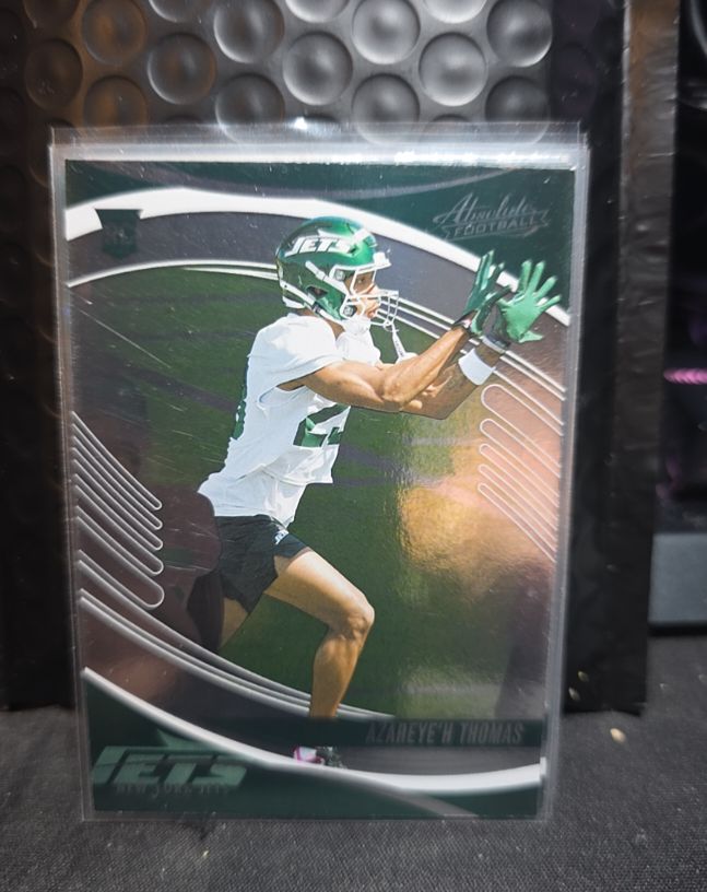 2025 Panini Absolute #107 Azareye'h Thomas Jets — front