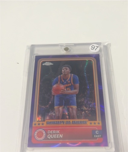 2024 Topps Chrome McDonald's All American #32 Derik Queen — front