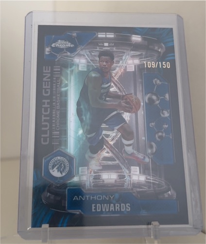 2025-26 Topps Chrome #CG-9 Anthony Edwards — front