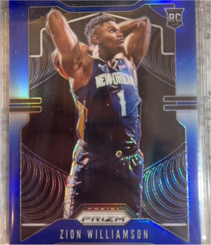 2019-20 Panini Prizm #248 Zion Williamson — front