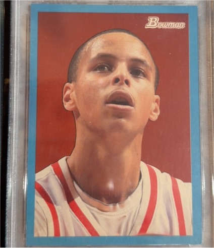 2009-10 Bowman 48 Style #106 Stephen Curry — front